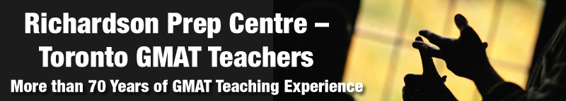 Richardson Prep Centre - The most experienced GMAT Teachers in the business.